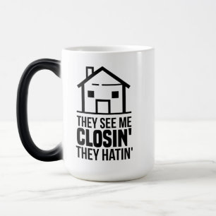 Mug Magique Realtor Ils Me Voient Fermer Agent Immobilier