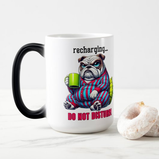 Mug Magique Recharge en cours  (Avec donut)