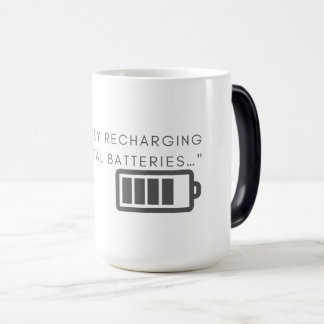 Mug Magique Recharger les batteries mentales