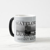Mug Magique Relatif éloigné du passager Mayflower (Devant gauche)