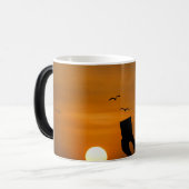 Mug Magique Relaxez seul avec un livre - Sunset Escape (Devant gauche)