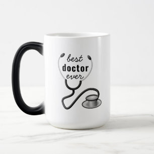 Mug Magique Remerciements au meilleur médecin que j'aie jamais