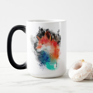 Mug Magique Renard éclaboussé