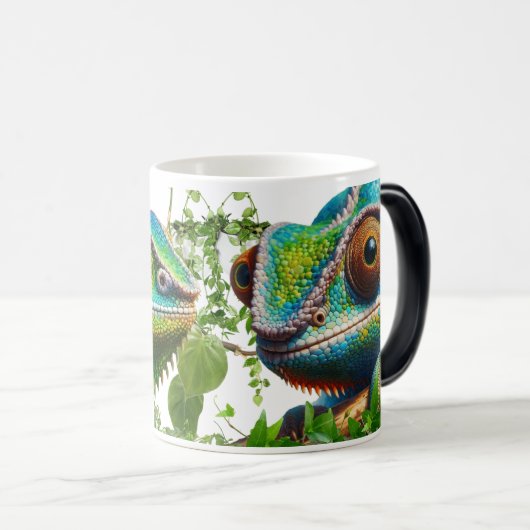 Mug Magique Rencontre mystique de Chameleon (Devant droit)