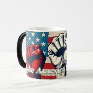 Mug Magique Rendre l'Amérique libre à nouveau