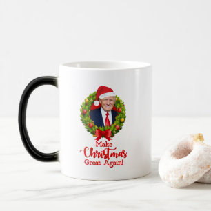 Mug Magique Rendre Noël à la grandeur Trump MAGA cadeau amusan