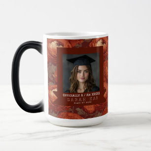 Mug Magique Renoncule Florale Classique Diplômé