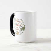 Mug Magique Rescue, Adopt, Love (Devant gauche)