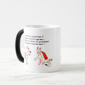 Mug Magique Résolution Des Conflits - Accepter D'Accepter (Devant gauche)