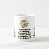 Mug Magique Respect de l'intégrité honnêteté MXT (Centre)