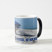 Mug Magique RETRAITÉ Mon nouveau bureau (Devant droit)