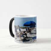 Mug Magique RETRAITÉ Mon nouveau bureau (Devant gauche)