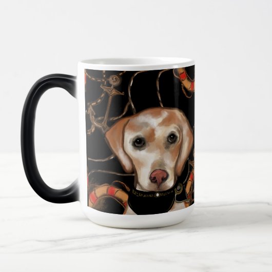 Mug Magique Retriever du Labrador    (Gauche)