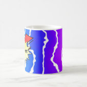 Mug Magique Retro bubble color comic (Centre)