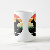 Mug Magique Retro Corgi Sunset (Centre)