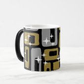 Mug Magique Retro Mid-Century Moderne Abstrait (Devant gauche)