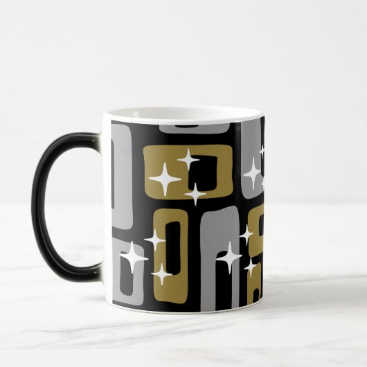 Mug Magique Retro Mid-Century Moderne Abstrait (Gauche)
