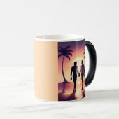 Mug Magique Retrouvez-moi à Aruba (Devant droit)
