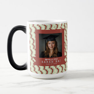 Mug Magique Réunion de classe à motif zigzag tendance