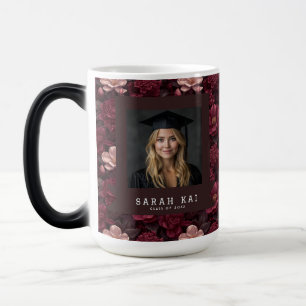 Mug Magique Réunion de classe de fleurs de Gardenias uniques