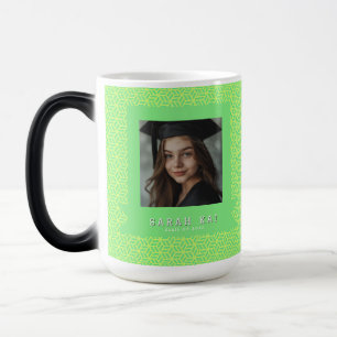 Mug Magique Réunion de classe de motif hexagonal classique