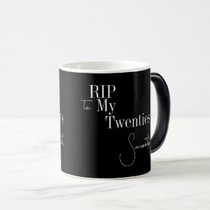 Mug Magique RIP 20s Noir et blanc 30e anniversaire