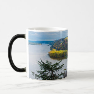 Mug Magique Rivière Mississippi et forêts à l'automne