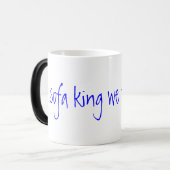 Mug Magique roi de sofa nous todd avons fait (Devant gauche)