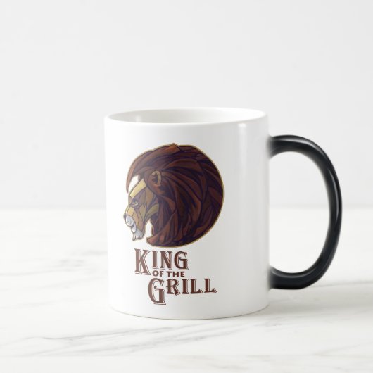 Mug Magique Roi du Grill (Droite)