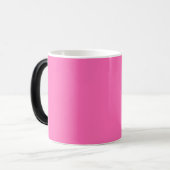 Mug Magique Rose Chaud (Devant gauche)