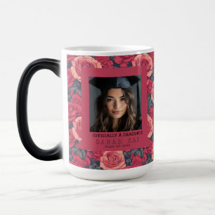 Mug Magique Rose Colorée Imprimée Diplômé