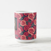 Mug Magique Rose Colorée Imprimée Diplômé (Centre)