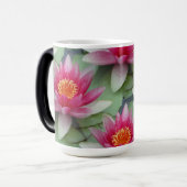 Mug Magique Rose Lotus Water Lily (Devant gauche)