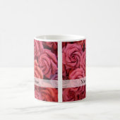 Mug Magique Roses à fleurs roses (Centre)