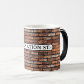 Mug Magique Rue du couronnement - Signe (Devant droit)