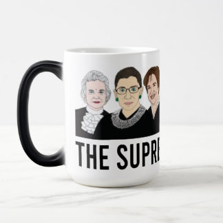 Mug Magique Ruth Bader Ginsburg Mug, femmes de la Cour Suprême