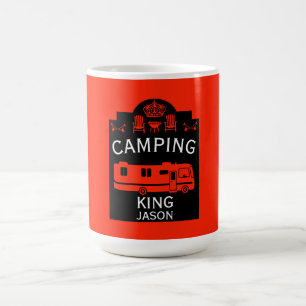 Mug Magique RV Camping King USA