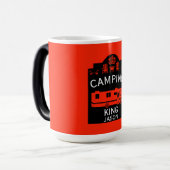 Mug Magique RV Camping King USA (Devant gauche)