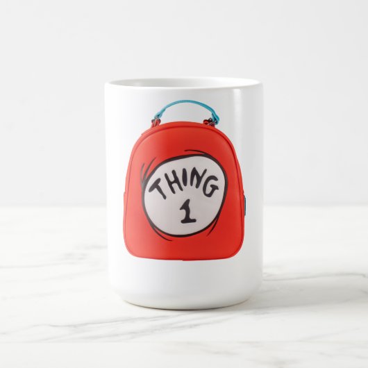 Mug Magique sac à dos thing 1 (Centre)