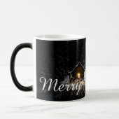 Mug Magique Salutations de Noël avec Witch House (Gauche)