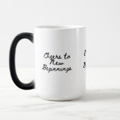 Mug Magique Salutations pour les nouveaux débuts (Gauche)