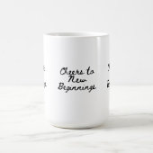 Mug Magique Salutations pour les nouveaux débuts (Centre)