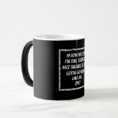 Mug Magique Salutations rapides (Devant gauche)