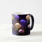 Mug Magique Sans joint avec méduse éclatante (Devant droit)