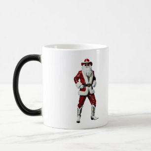 Mug Magique Santa Cow-boy