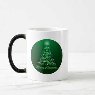 Mug Magique Sapin lumineux de Noël joyeux