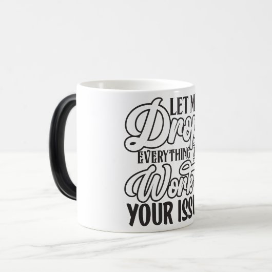 Mug Magique Sarcastic Coffee Quotes (Devant gauche)