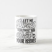 Mug Magique Sarcastic Coffee Quotes (Centre)