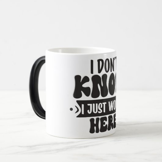 Mug Magique Sarcastic Coffee Quotes (Devant gauche)