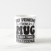 Mug Magique Sarcastic Coffee Quotes (Centre)